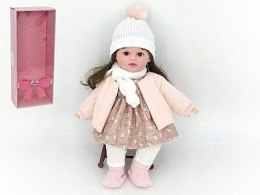 Lalka 40cm, w zimowym ubranku, z dźwiękiem: śpiewa i mówi po polsku [mm:] 400 Adar (526242)
