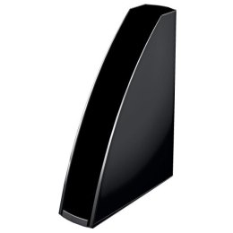 Pojemnik na dokumenty pionowy Wow czarny plastik Leitz (52771095)