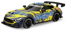 Samochód sportowy zdalnie sterowany 1:18 żółte Lean (23068)