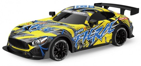 Samochód sportowy zdalnie sterowany 1:18 żółte Lean (23068)