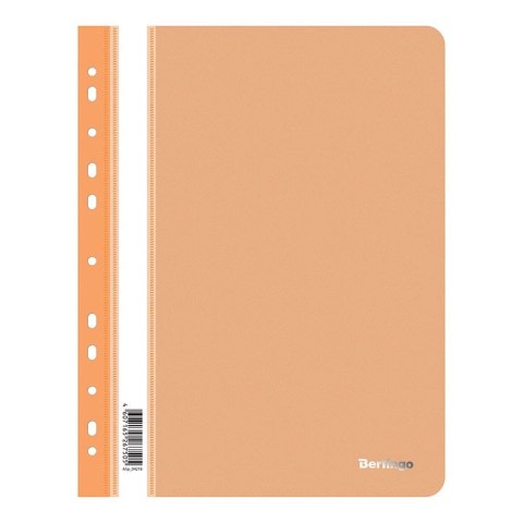 Skoroszyt A4 pomarańczowy polipropylen PP 180mic. Berlingo (184162)