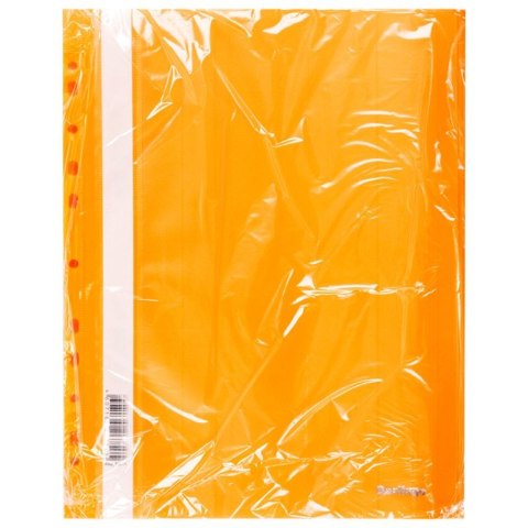 Skoroszyt A4 pomarańczowy polipropylen PP 180mic. Berlingo (184162)