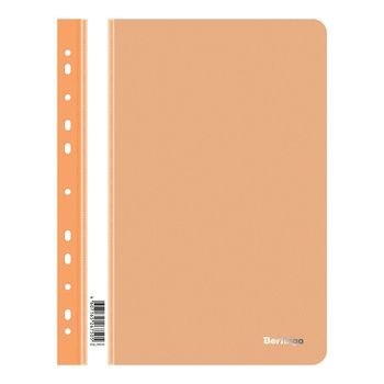 Skoroszyt A4 pomarańczowy polipropylen PP 180mic. Berlingo (184162)