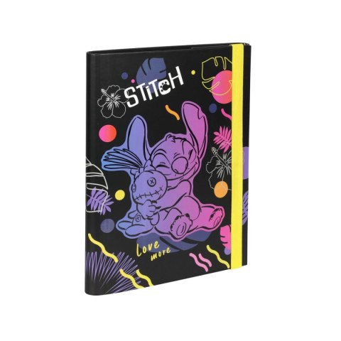Teczka kartonowa na gumkę Stitch przestrzenna A5 mix Patio (91804PTR)