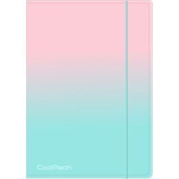 Teczka plastikowa na gumkę STRAWBERRY Coolpack A4 mix Patio (29814CP)