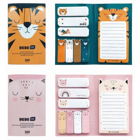 Zakładki indeksujące w notes 125k Bebe