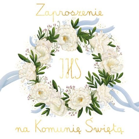 Zaproszenie KW Komunia WIANUSZEK Henry (5905701485451) Zaproszenie KW Komunia WIANUSZEK Henry (5905701485451)