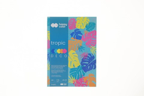 Zeszyt papierów kolorowych Happy Color (HA 3817 2030-TROPIC) Zeszyt papierów kolorowych Happy Color (HA 3817 2030-TROPIC)