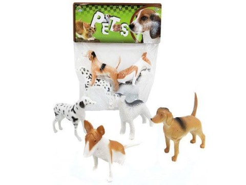 Figurka pieski 4 szt. Bigtoys (BZ8102) Figurka pieski 4 szt. Bigtoys (BZ8102)