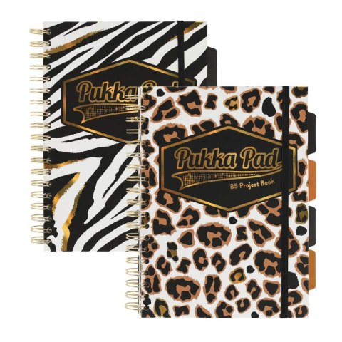 Kołozeszyt (kołonotatnik) Project Book Wild linia 2 szt Pukka (5234)