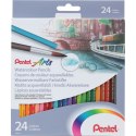 Kredki akwarelowe 24 kol. Pentel (CB9-12U) Kredki akwarelowe 24 kol. Pentel (CB9-12U)