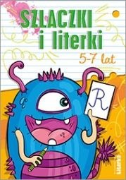 Książeczka edukacyjna Szlaczki i literki 4-6 lat Literka Książeczka edukacyjna Szlaczki i literki 4-6 lat Literka