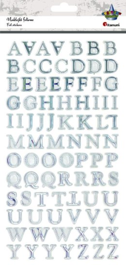 Naklejka (nalepka) Craft-Fun Series Alfabet Titanum (TCC-07)