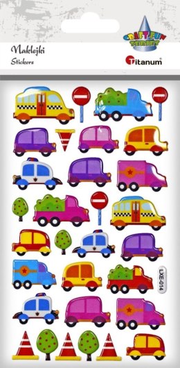Naklejka (nalepka) Craft-Fun Series pojazdy, znaki drogowe Titanum (LXE-014)