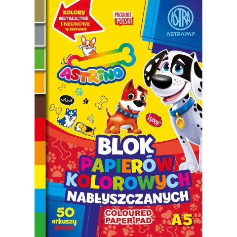 Papier kolorowy NABŁYSZCZANY A5 Astrapap (106023004) Papier kolorowy NABŁYSZCZANY A5 Astrapap (106023004)