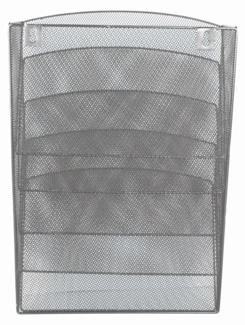 Pojemnik na dokumenty pionowy 5 półek czarny metal Q-Connect (KF04726)