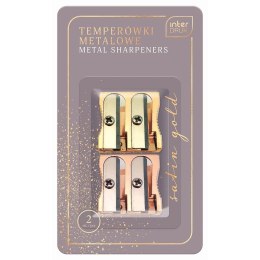 Temperówka Satin Gold 2 szt metal Interdruk (5902277295873)