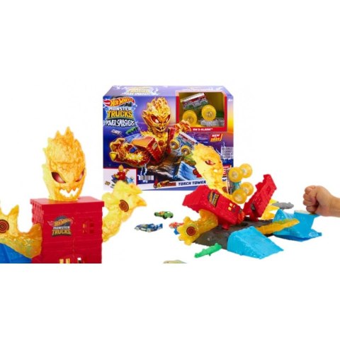 Tor wyścigowy Monster Trucks Power Smashers Wieża Hot Wheels (HTP39) Tor wyścigowy Monster Trucks Power Smashers Wieża Hot Wheels (HTP39)