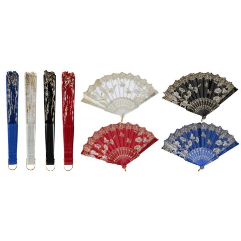 Wachlarz koronka mix 23cm Mega Creative (556656) Wachlarz koronka mix 23cm Mega Creative (556656)