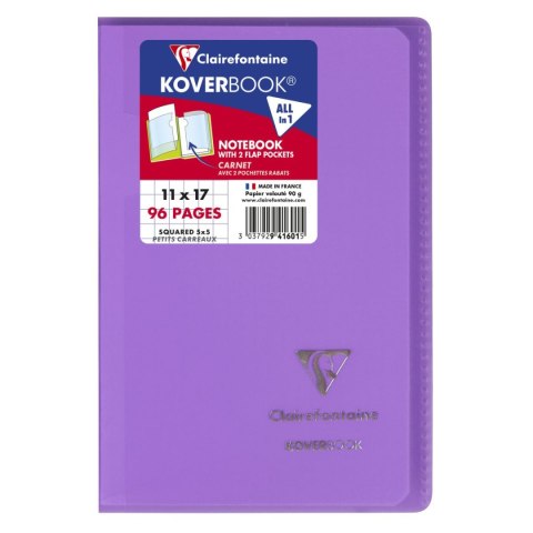 Zeszyt 48k. 90g kratka [mm:] 110x170 Clairefontaine (941601C CF)