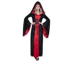 Kostium Strój dla dorosłych Rubinowa Wampirzyca (sukienka z kapturem), rozm. M Godan (SL-CZWM)