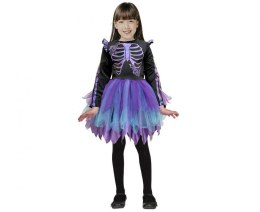 Kostium Strój dla dzieci Fioletowy Kościotrup (sukienka), rozm. 110/120 cm Godan (SL-FK11)