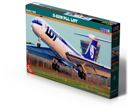 Model do sklejania Samolot ł-62M PLL LOT 1:144 Mister Craft (G-32)