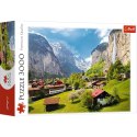 Puzzle Lauterbrunnen, Szwajcaria 3000 el. Trefl (33076)