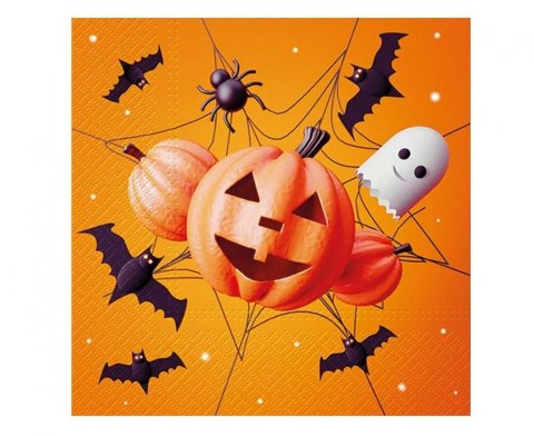Serwetki FUNNY HALLOWEEN mix papier [mm:] 330x330 Godan (SDL237500)