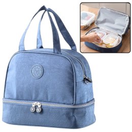 Torba termiczna Izolacyjna Śniadaniowa Pas z Regulacją Niebieska 27cm Lean (24942)