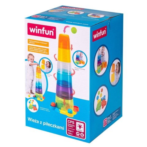 Układanka WIEŻA Z PIŁECZKAMI Smily Play (000737) Układanka WIEŻA Z PIŁECZKAMI Smily Play (000737)