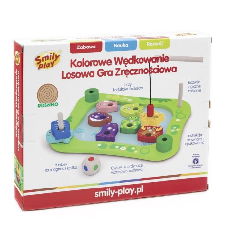 Zabawka edukacyjna kolorowe wędkowanie Smily Play (AC7685 AN01) Zabawka edukacyjna kolorowe wędkowanie Smily Play (AC7685 AN01)