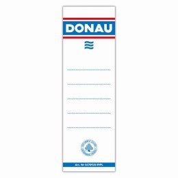 Etykiety opisowe do segregatora [mm:] 540x153 Donau (8375920-09PL)