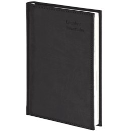 Kalendarz książkowy (terminarz) CZARNY UNIWERSALNY DZIENNY A4 Wokół Nas (238 A4DB)