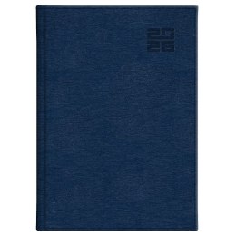 Kalendarz książkowy (terminarz) GRANATOWY aluminium TYGODNIOWY A5 (237 A5TB)