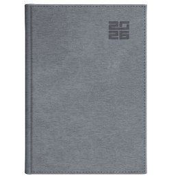 Kalendarz książkowy (terminarz) SREBRNY aluminium TYGODNIOWY B5 (237 B5TB)