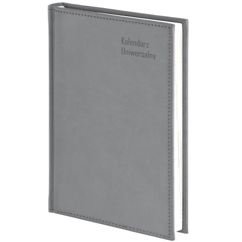 Kalendarz książkowy (terminarz) SZARY UNIWERSALNY DZIENNY A4 Wokół Nas (238 A4DB)