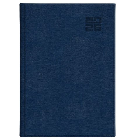 Kalendarz książkowy (terminarz) TYGODNIOWY ALUMINIUM GRANATOWY A4 Wydawnictwo Wokół Nas (237 A4TB)