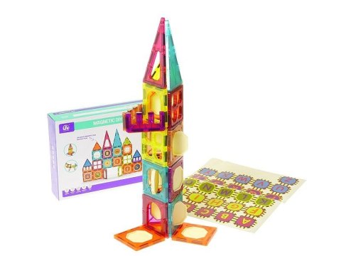 Klocki magnetyczne 32 elementy Adar (563940)