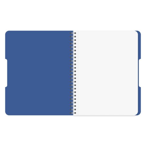 Kołozeszyt (kołonotatnik) granatowy A5 80k. 70g kratka Herlitz (400198754)