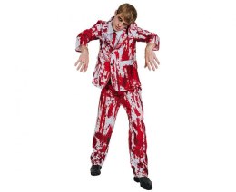 Kostium Zestaw dla dorosłych Krwawy Pan Młody (koszula, krawat, spodnie), rozm. 52 Godan (SL-KM52)