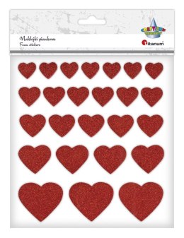 Naklejka (nalepka) Craft-Fun Series serca Titanum