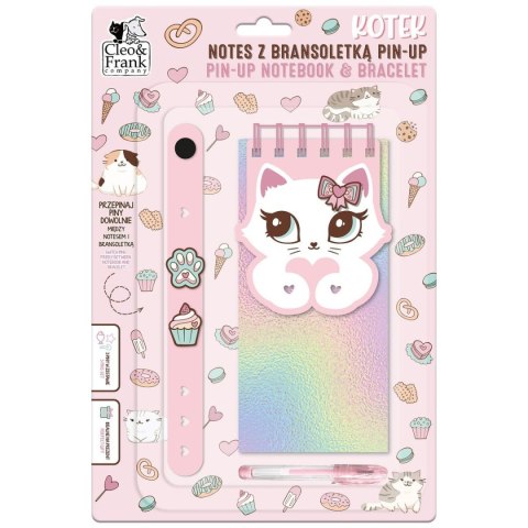 Notes (notatnik) PIN-UP KOTEK Derform (NZBPUKDD)