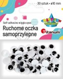 Oczy samoprzylepne Titanum Craft-Fun Series ruchome 10mm