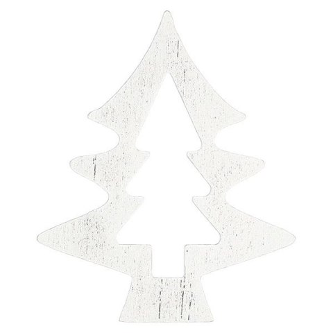 Ozdoba drewniana Craft-Fun Series Białe choinki Titanum (BJ25042701)