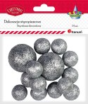 Ozdoba styropianowa Craft-Fun Series kulki (mix)mm Titanum (BJ25042718)