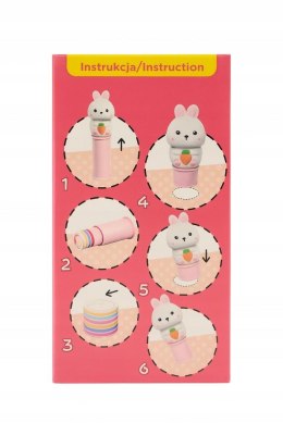 Pieczątka Królik z naklejkami Astra Fun (335025902)