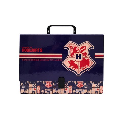 Teczka kartonowa na zatrzask Harry Potter z rączką A4 mix Beniamin Teczka kartonowa na zatrzask Harry Potter z rączką A4 mix Beniamin