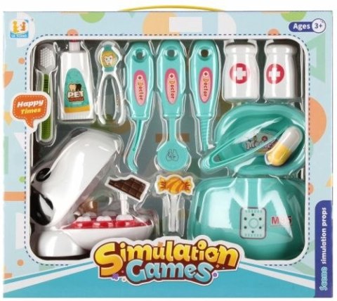 Zestaw lekarski dentysta Mega Creative (567930) Zestaw lekarski dentysta Mega Creative (567930)