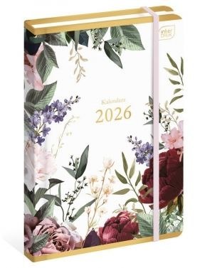 Kalendarz książkowy (terminarz) METAL. SAVAGE A5 Interdruk (192 strony)